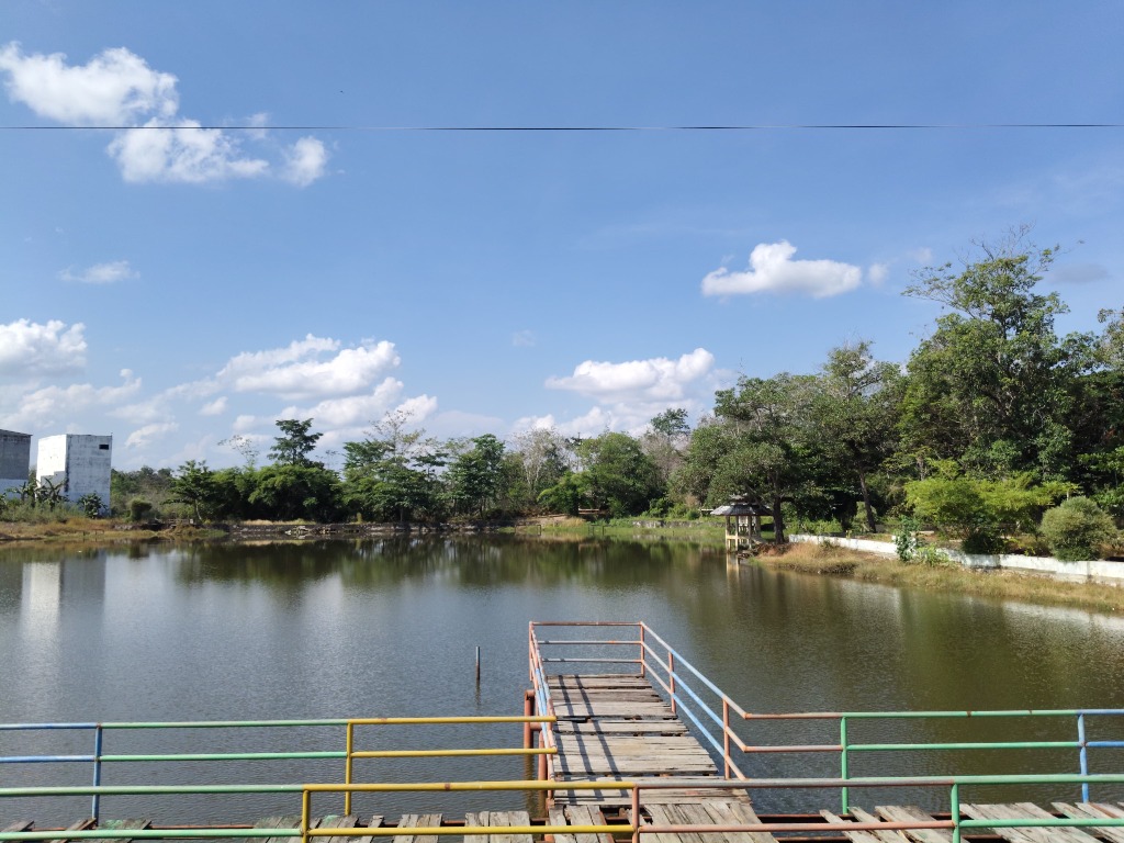 Pemandangan Objek Wisata Bendali Rantau Kumpai