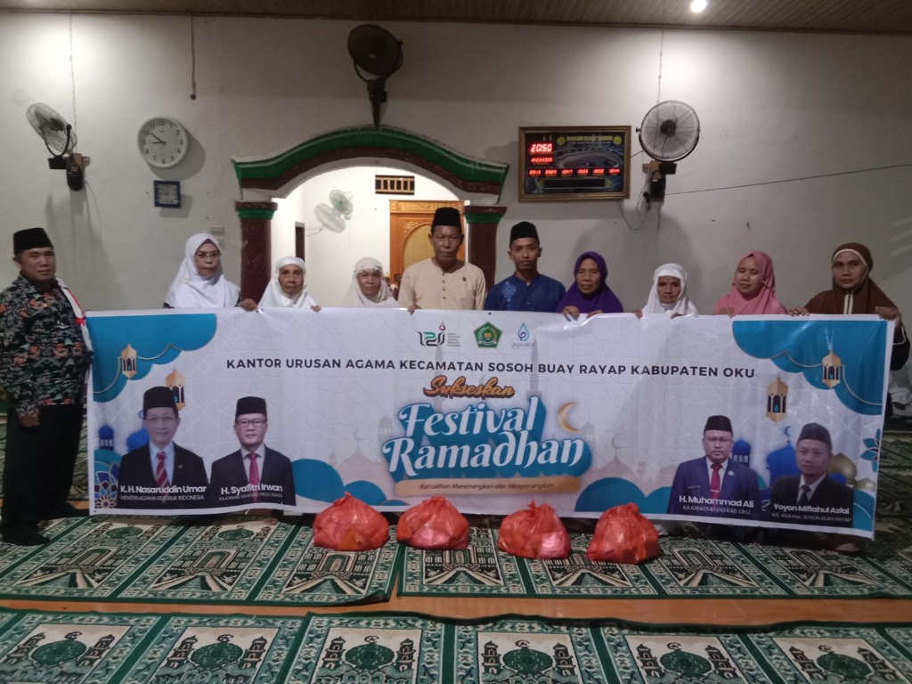 Sukseskan Festival Ramadhan KUA Sosoh Buay Rayap